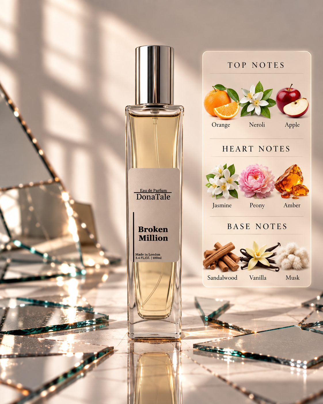 Broken Million Eau de Parfum bottle