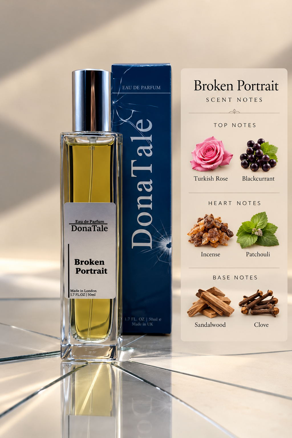 Broken Portrait Eau de Parfum bottle
